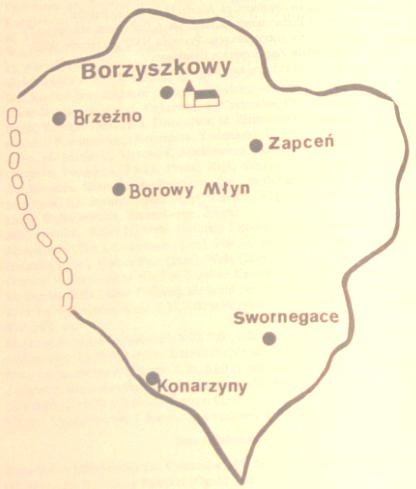Dekanat Borzyszkowy - Mapa 1992 r.JPG