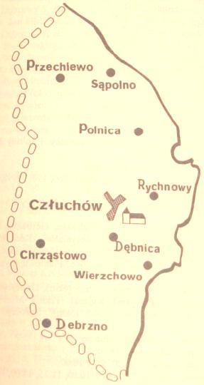 Dekanat Czluchow - Mapa 1992 r.JPG