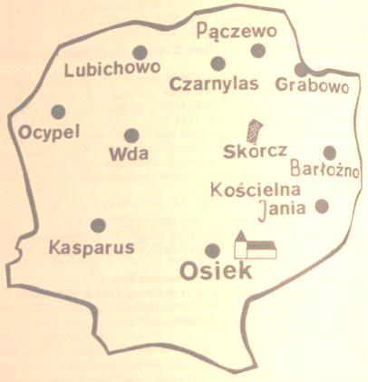 Dekanat Osiek - Mapa 1992 r.JPG